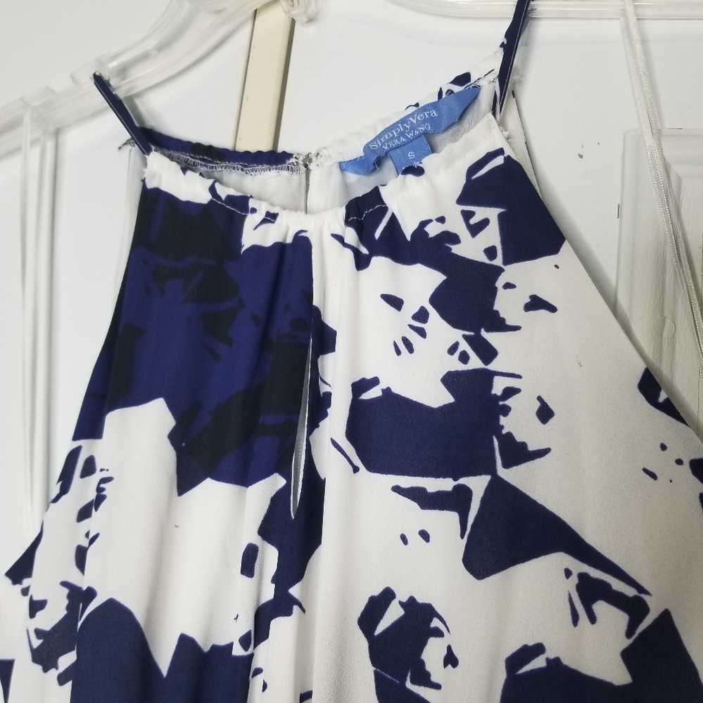 Simply Vera Vera Wang Patterned High Neck Dress - Picture 3 of 8